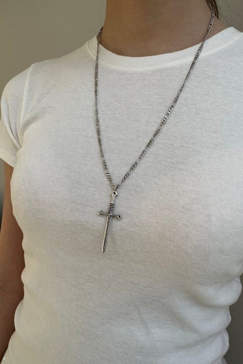 Collier Brandy Melville Sword Argent | GVN-74586493